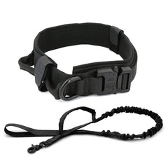 Tactical Nylon Dog Collar for Large Breeds