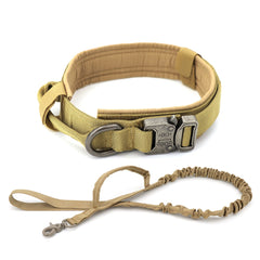 Tactical Nylon Dog Collar for Large Breeds