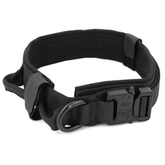 Tactical Nylon Dog Collar for Large Breeds