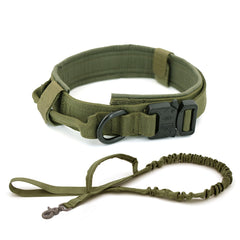 Tactical Nylon Dog Collar for Large Breeds